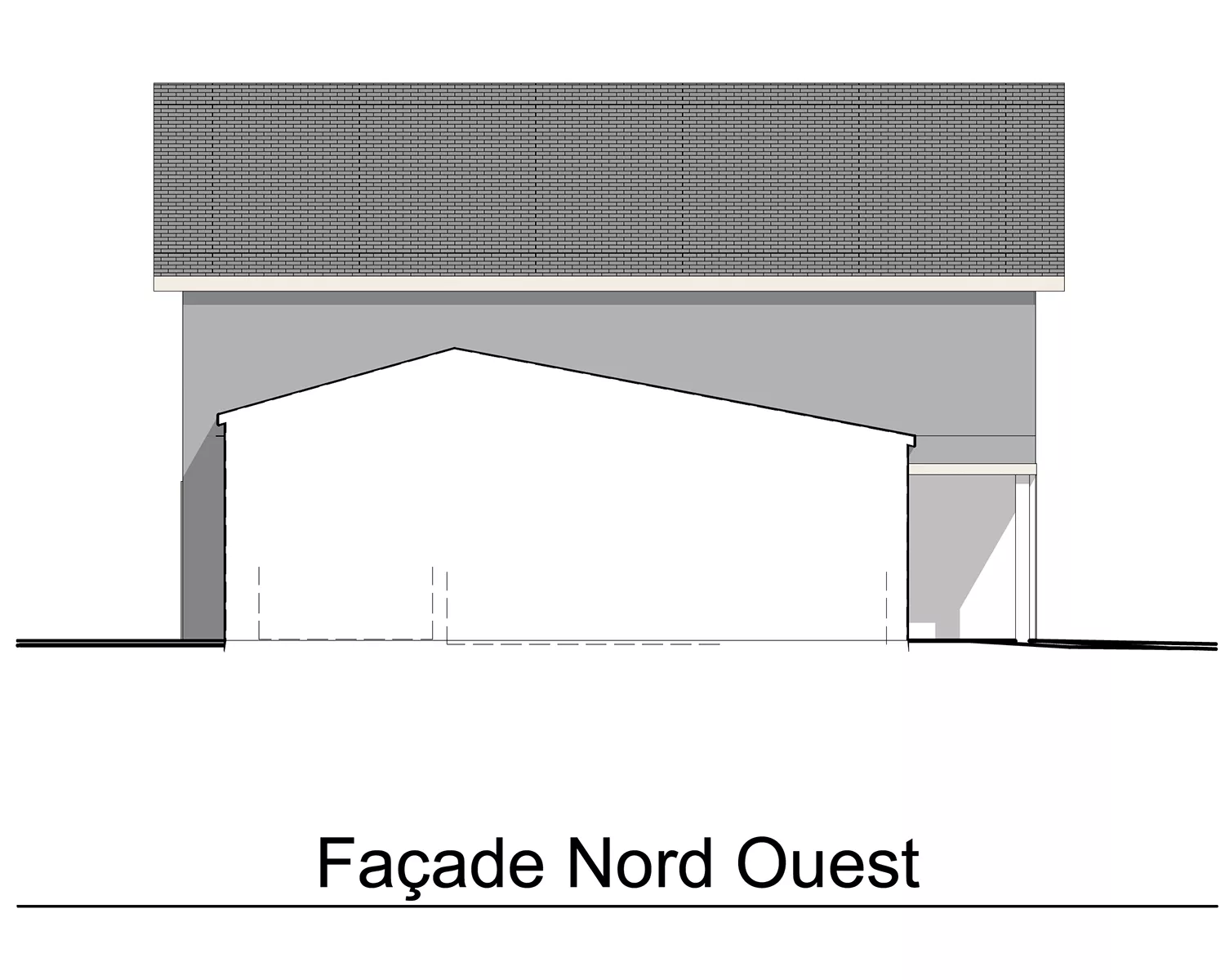 LOT 15 - FACADE NORD-OUEST