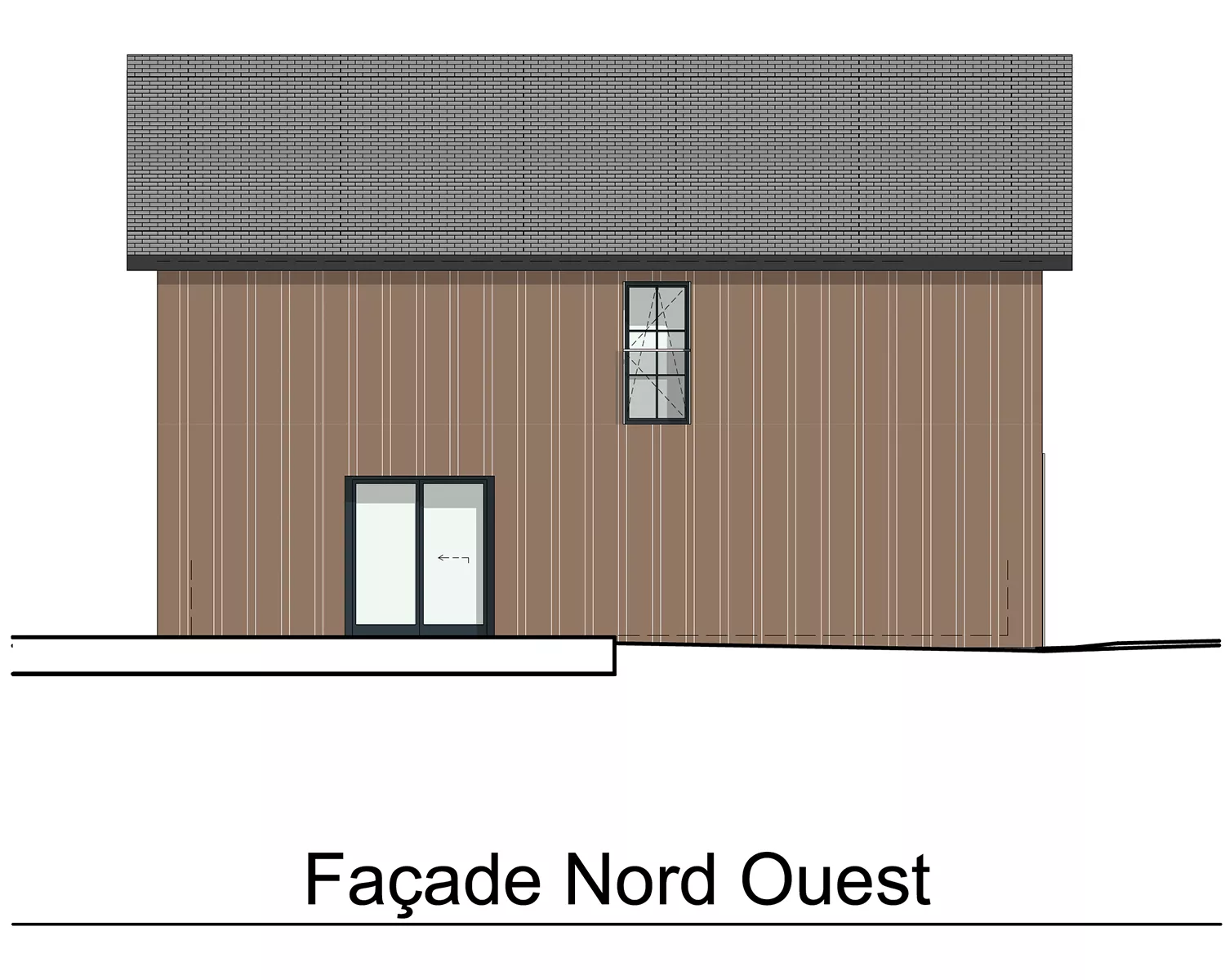 LOT 17 - FACADE NORD-OUEST