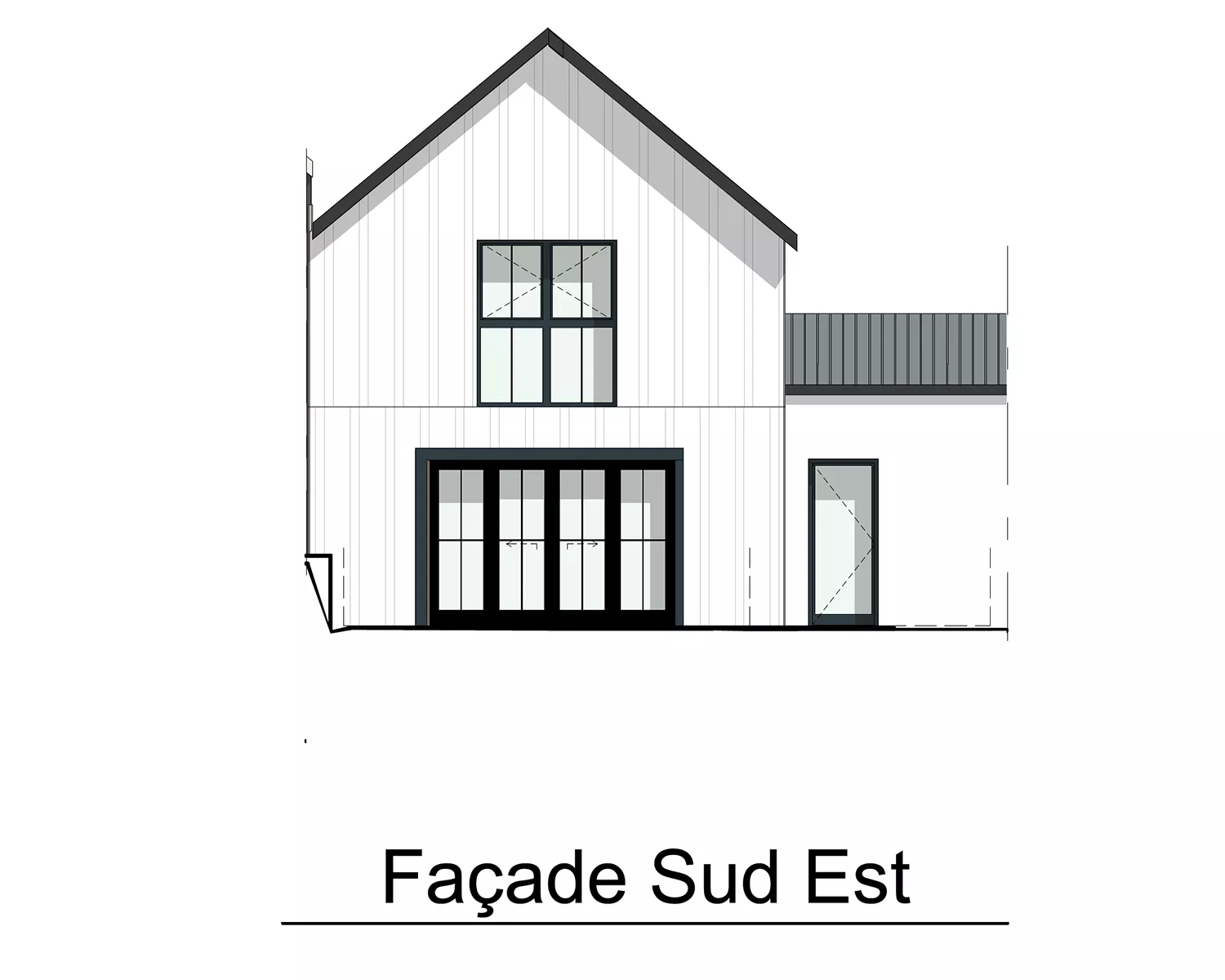LOT 19 - FACADE SUD-EST