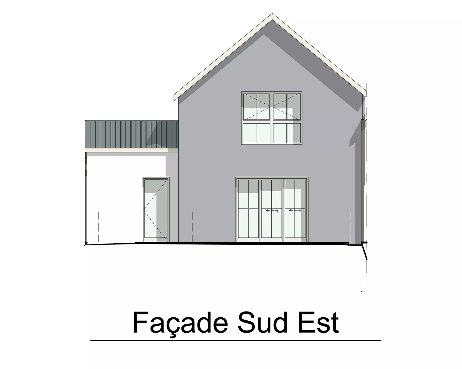 LOT 22 - FACADE SUD-EST