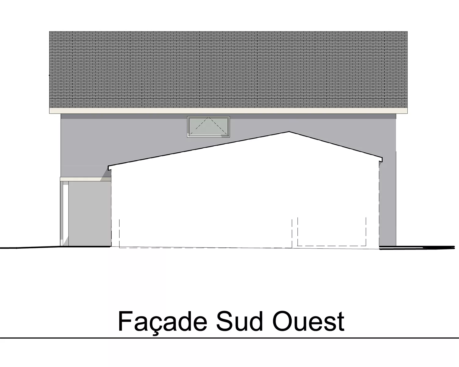 LOT 22 - FACADE SUD-OUEST