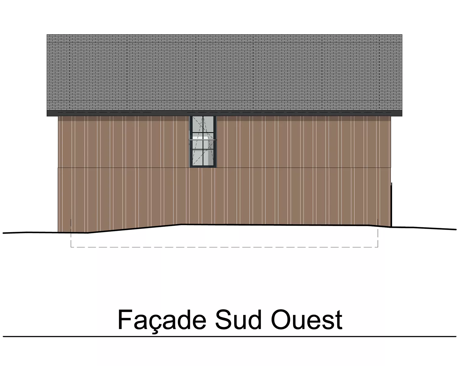 LOT 23 - FACADE SUD-OUEST