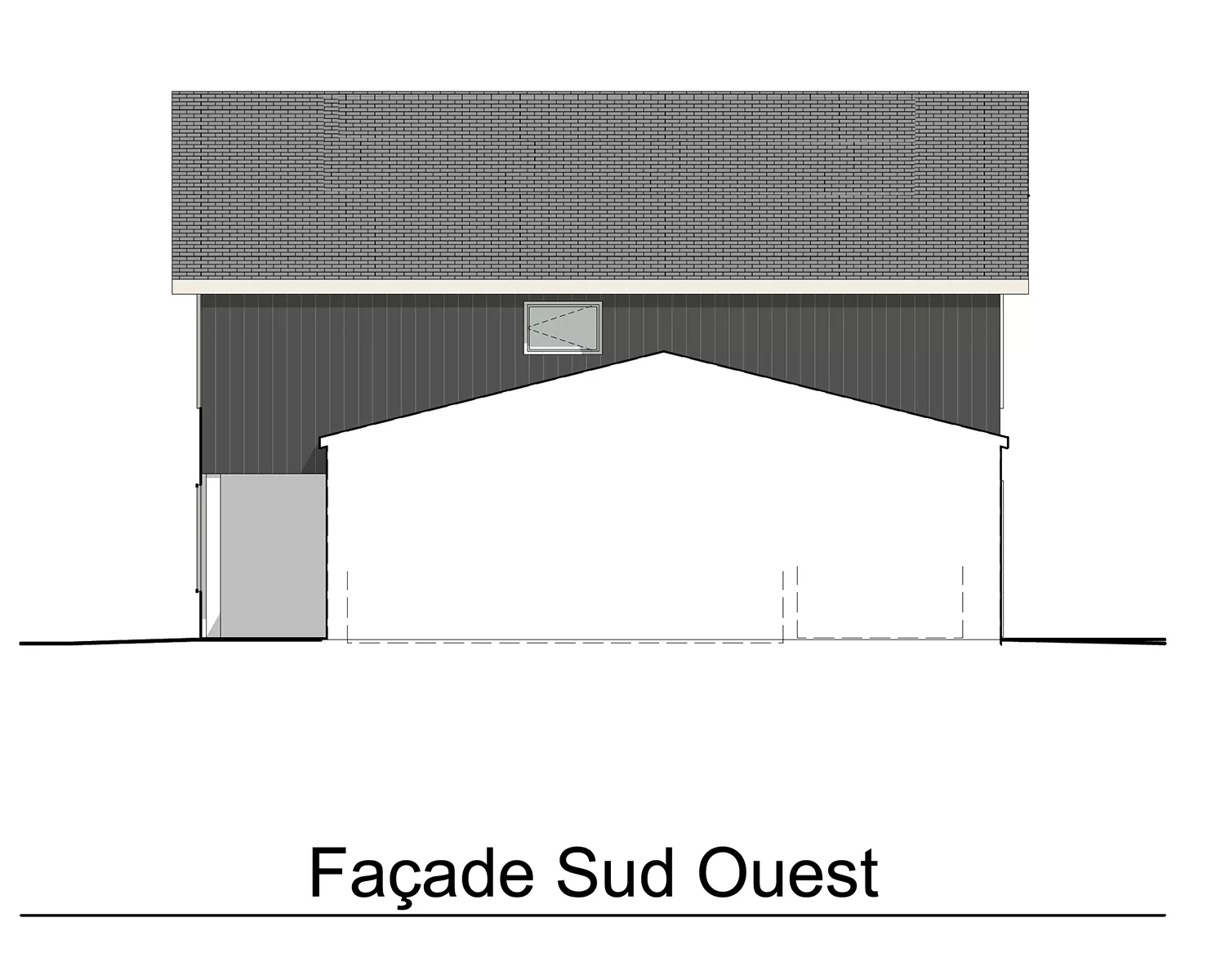 LOT 20 - FACADE SUD-OUEST