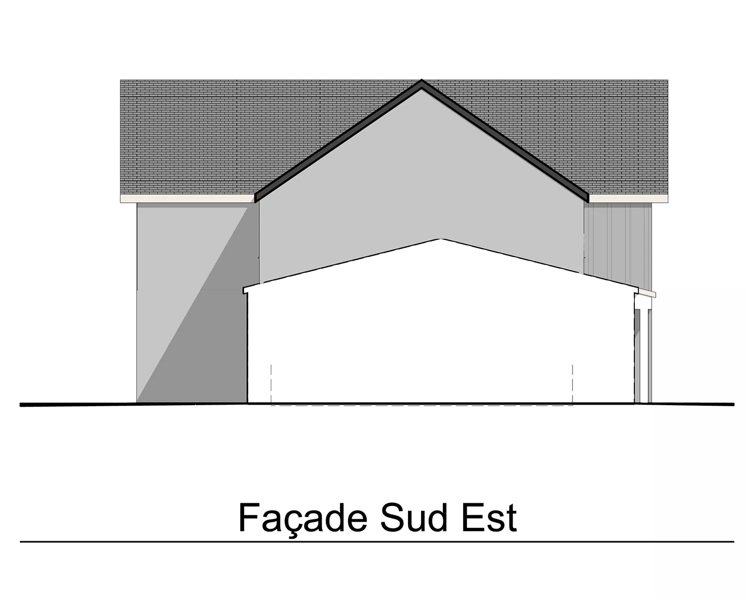 LOT 1 - FACADE SUD-EST