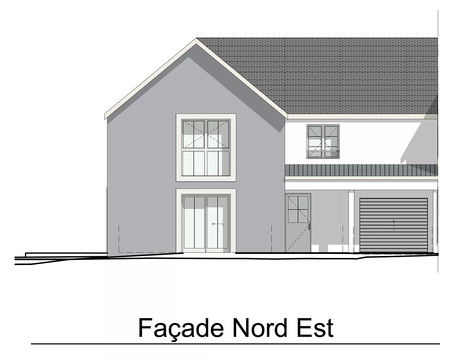 LOT 5 - FACADE NORD-EST