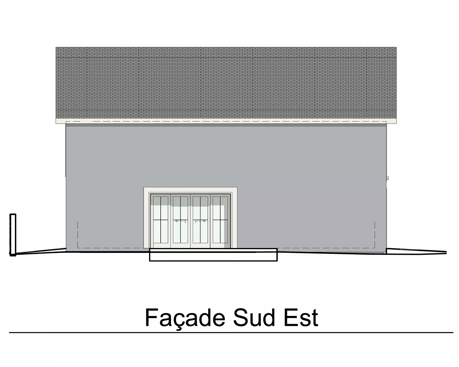 LOT 5 - FACADE SUD-EST
