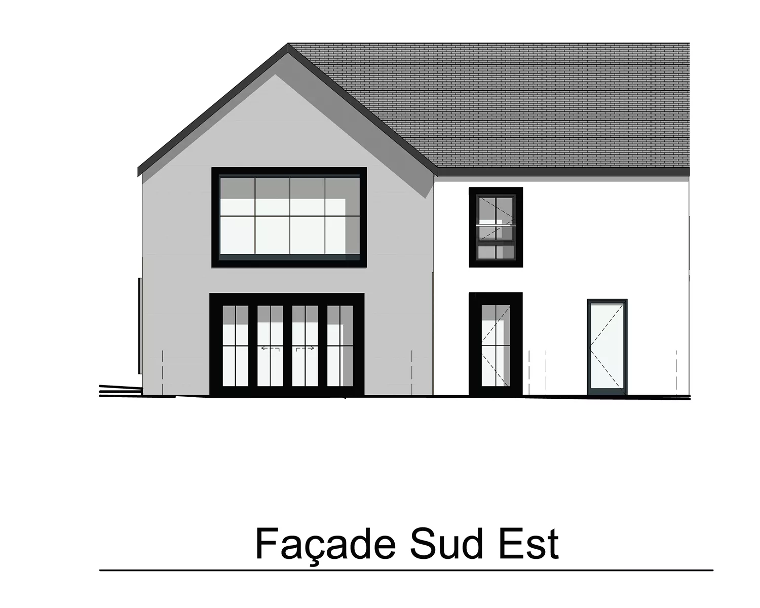 LOT 6 - FACADE SUD-EST