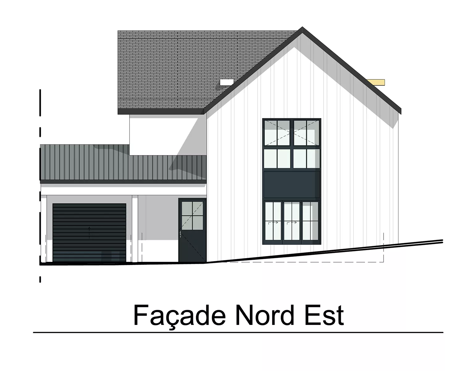 LOT 3 - FACADE NORD-EST