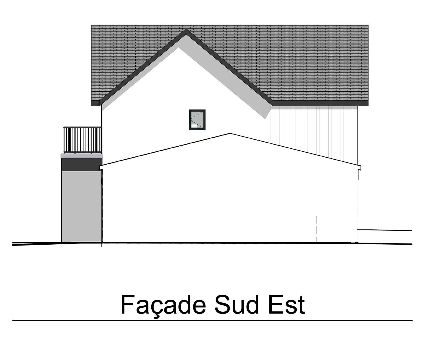LOT 3 - FACADE SUD-EST