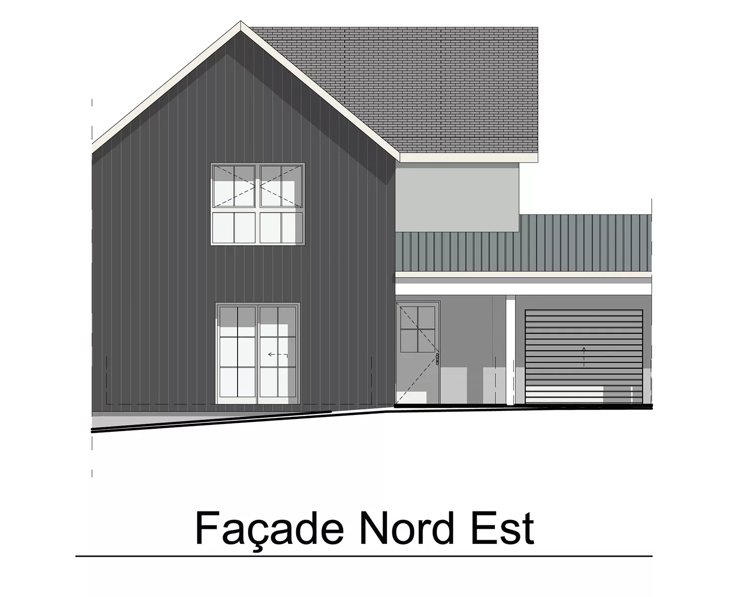 LOT 4 - FACADE NORD-EST