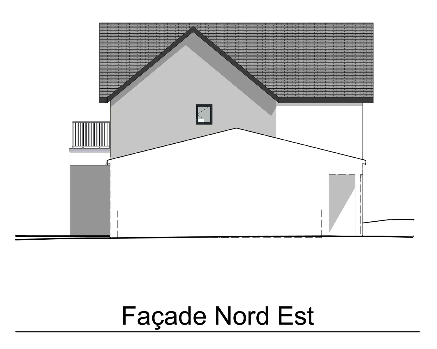 LOT 8 - FACADE NORD-EST