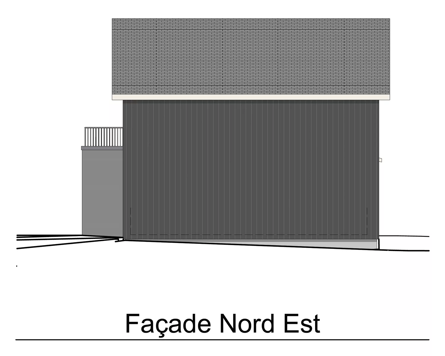 LOT 9 - FACADE NORD-EST