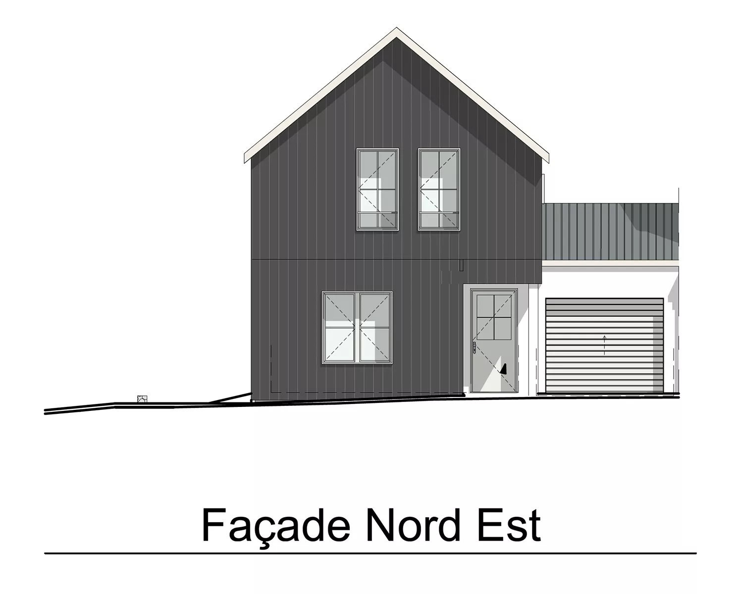 LOT 2 - FACADE NORD-EST