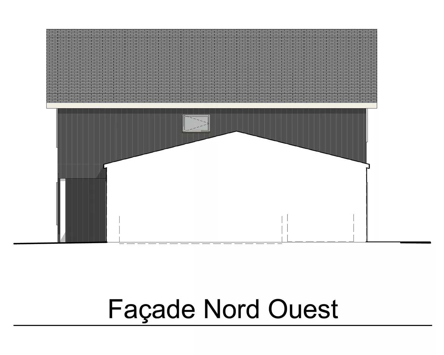 LOT 2 - FACADE NORD-OUEST