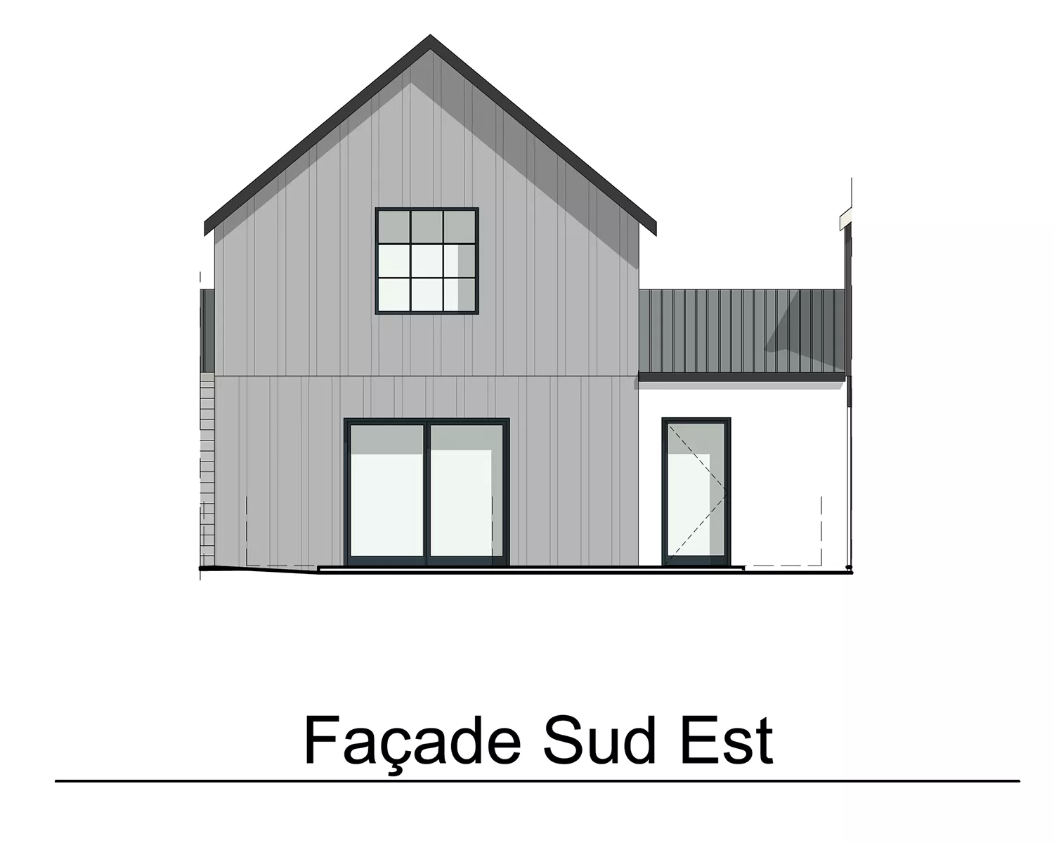 LOT 11 - FACADE SUD-EST
