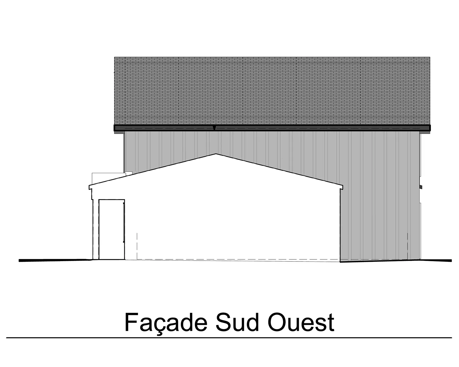 LOT 11 - FACADE SUD-OUEST
