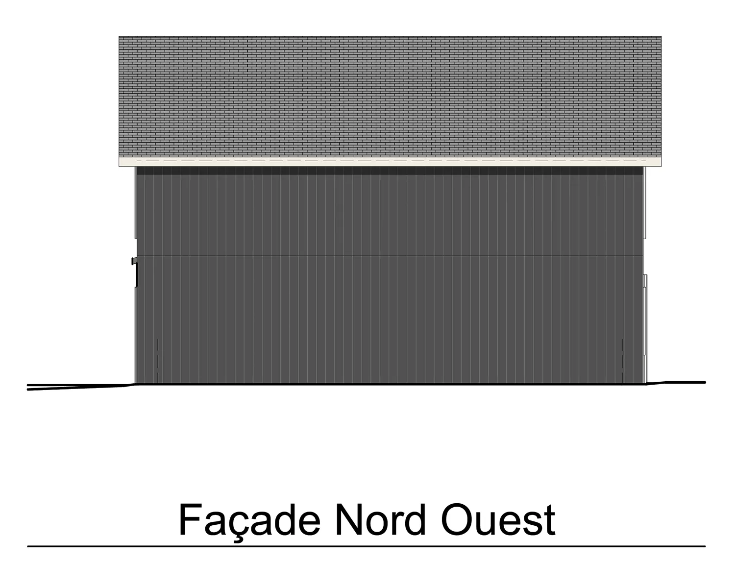 LOT 14 - FACADE NORD-OUEST