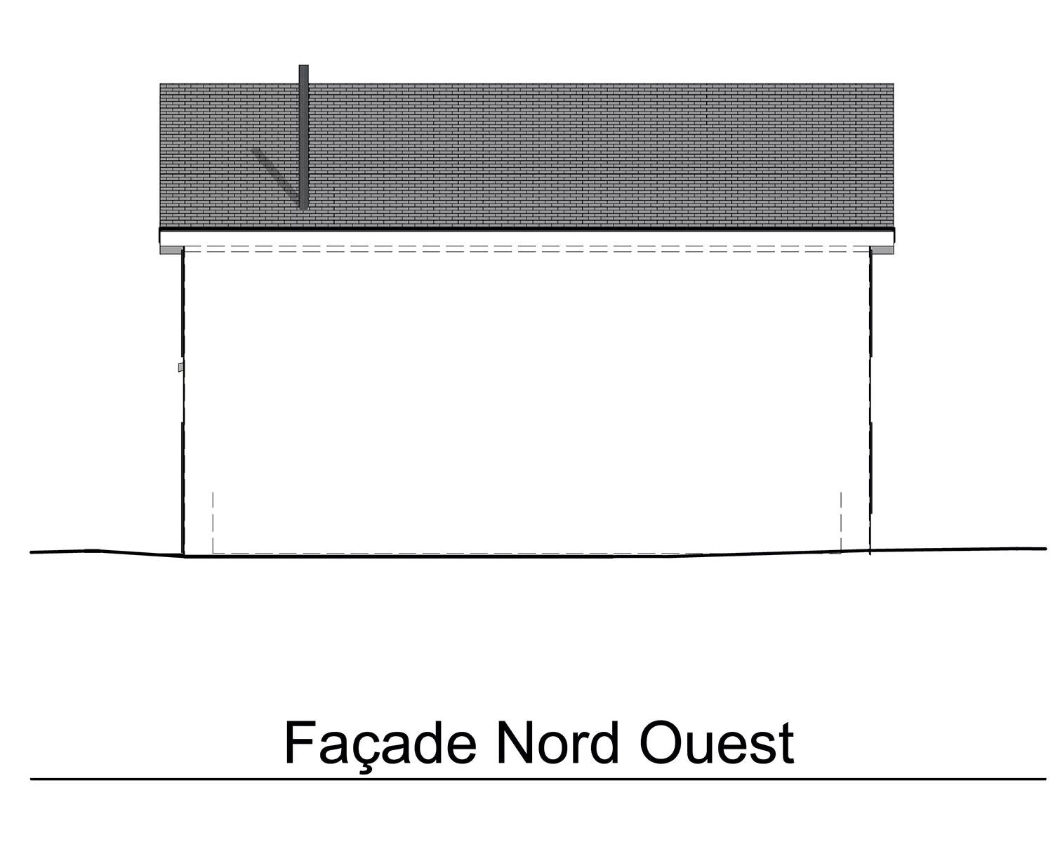 LOT 16 - FACADE NORD-OUEST