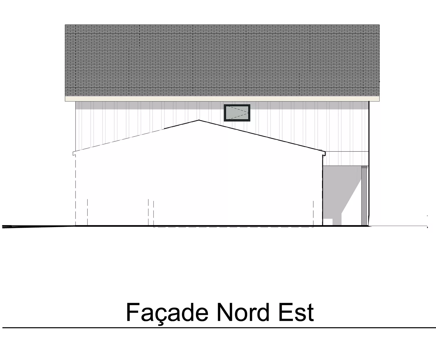 LOT 21 - FACADE NORD-EST