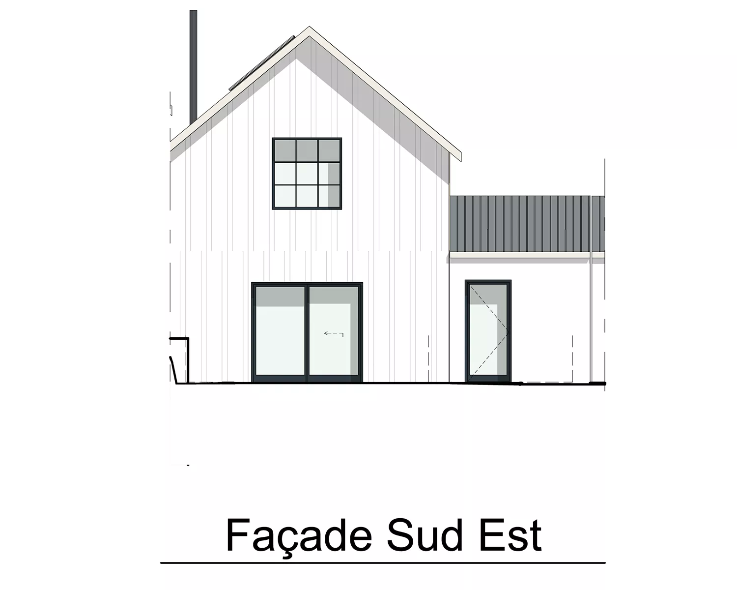 LOT 21 - FACADE SUD-EST