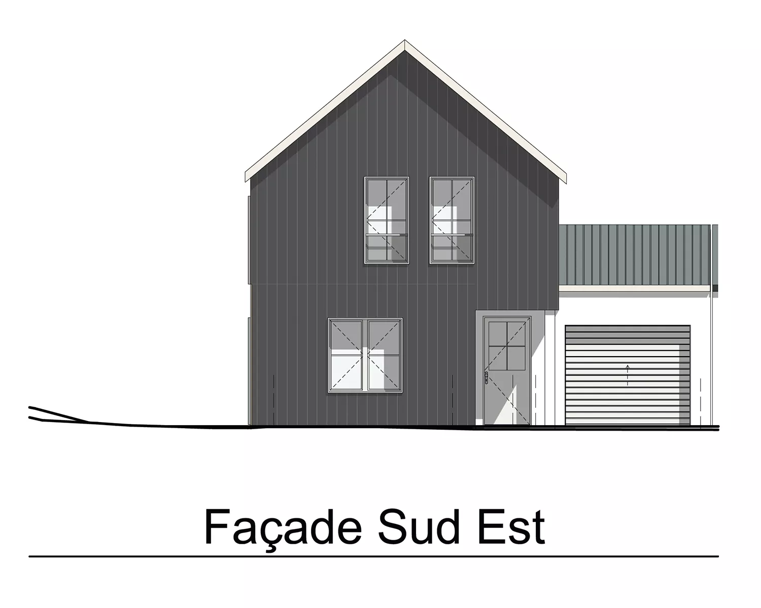 LOT 24 - FACADE SUD-EST