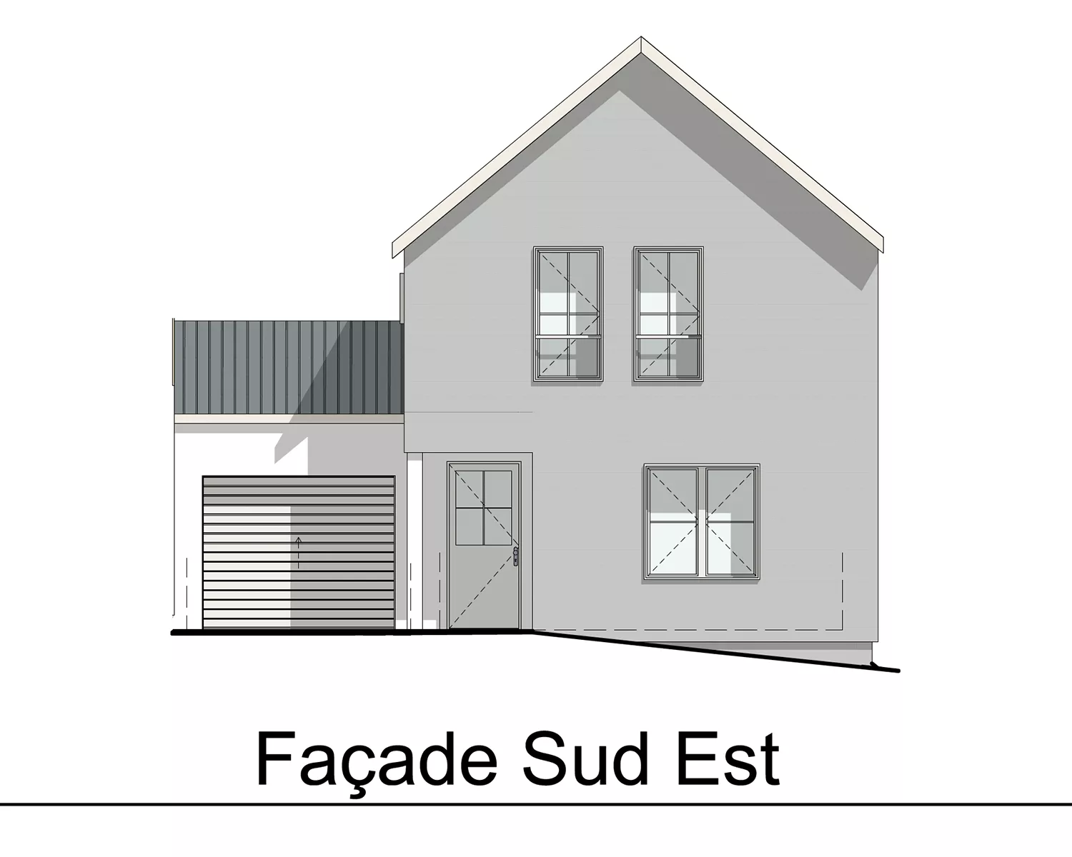 LOT 26 - FACADE SUD-EST