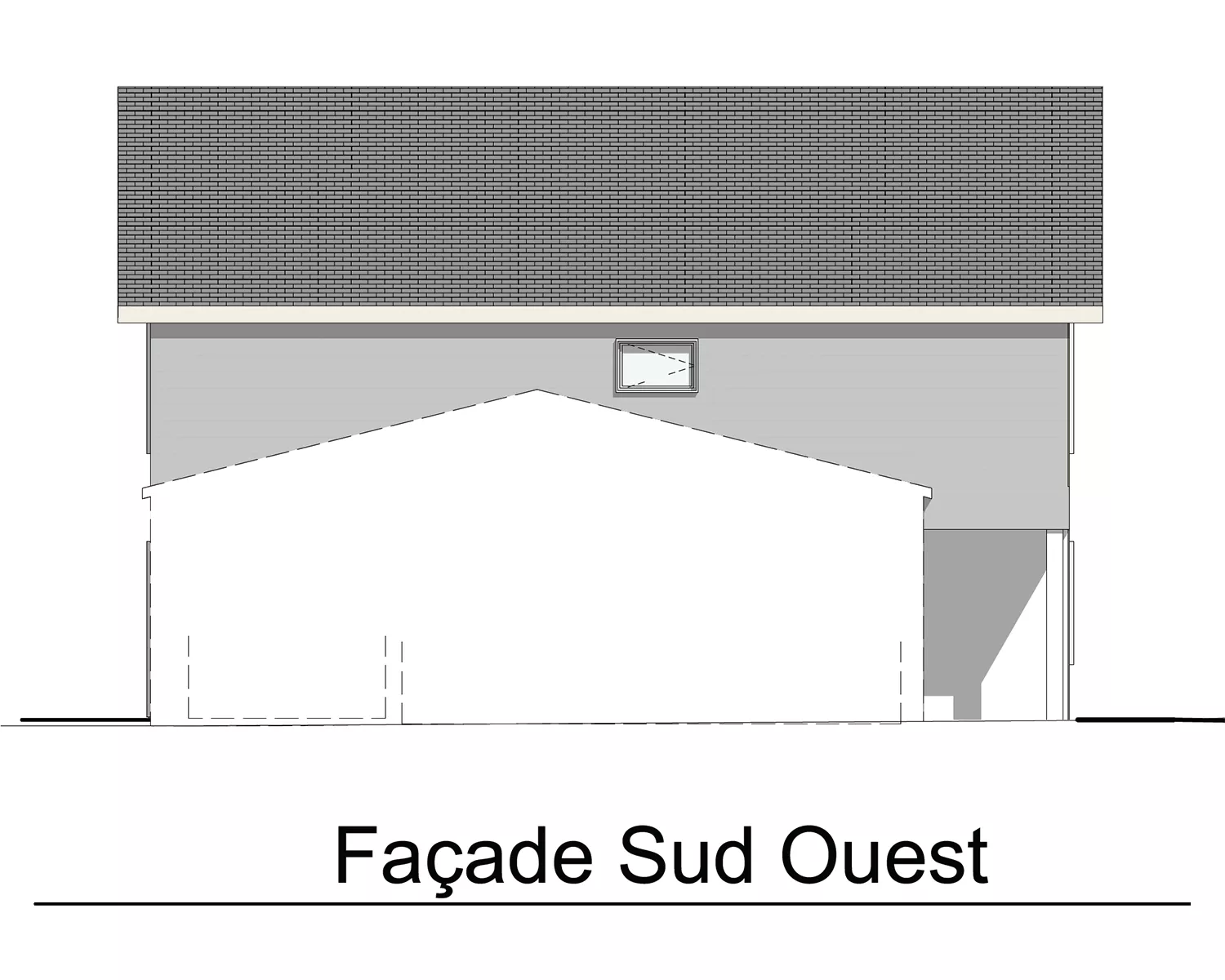 LOT 26 - FACADE SUD-OUEST