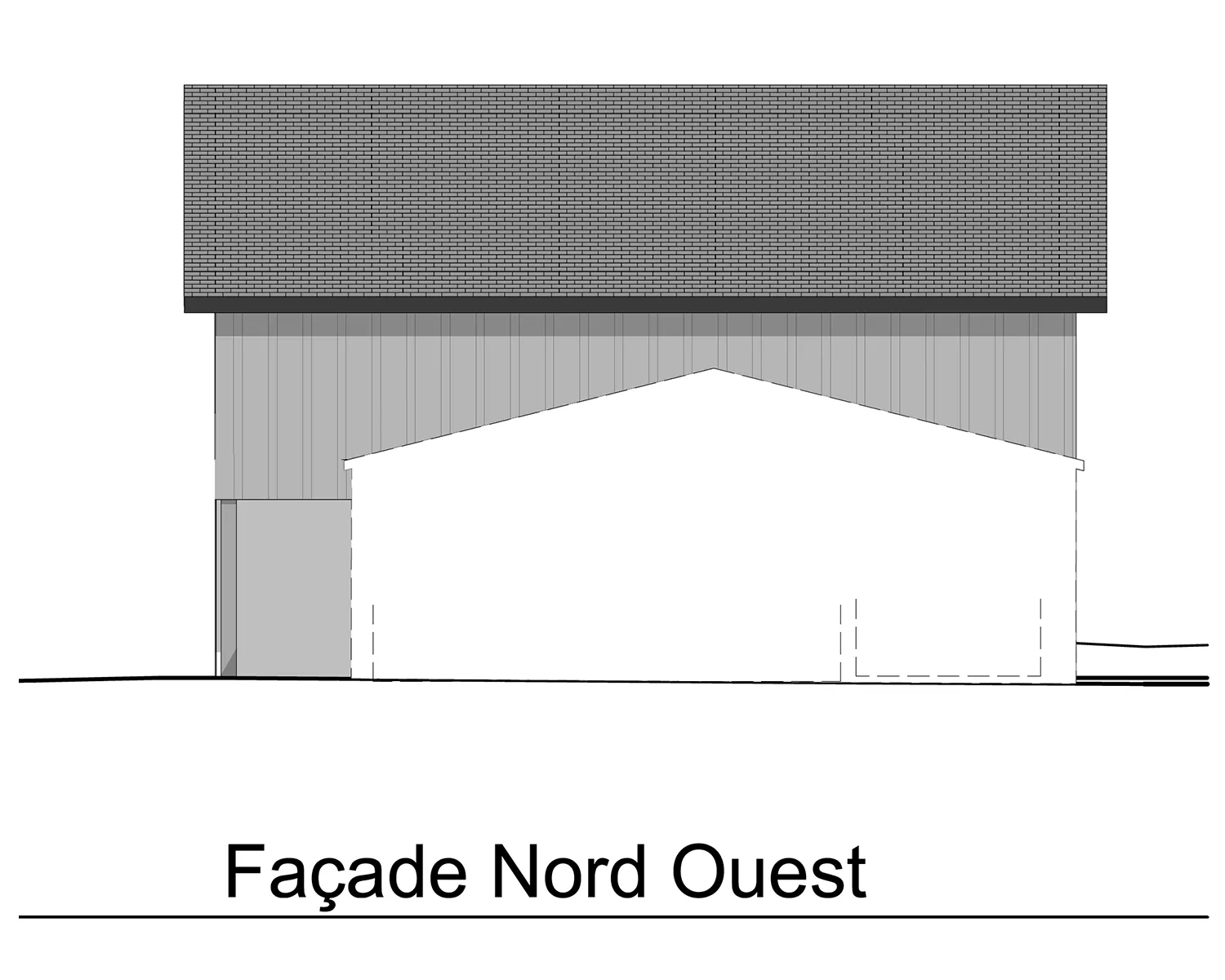 LOT 27 - FACADE NORD-OUEST