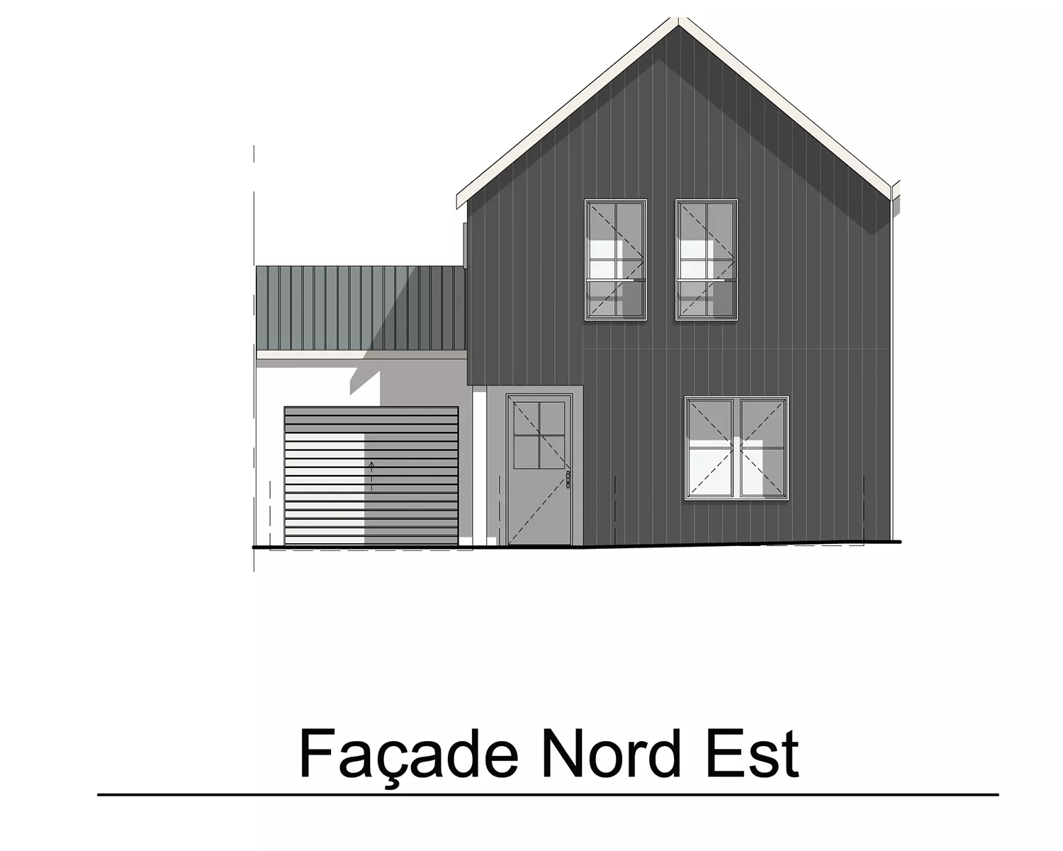LOT 28 - FACADE NORD-EST
