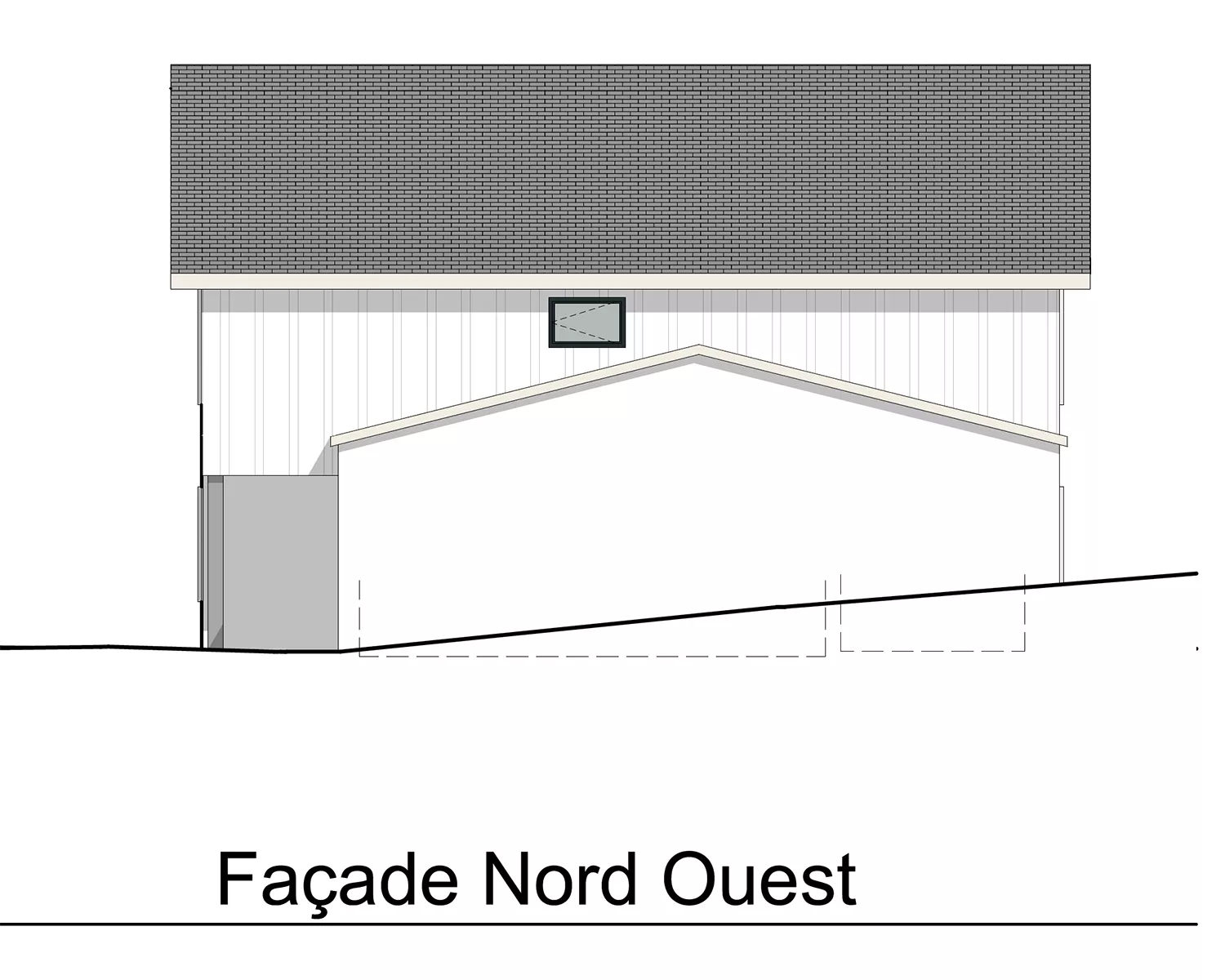 LOT 29 - FACADE NORD-OUEST