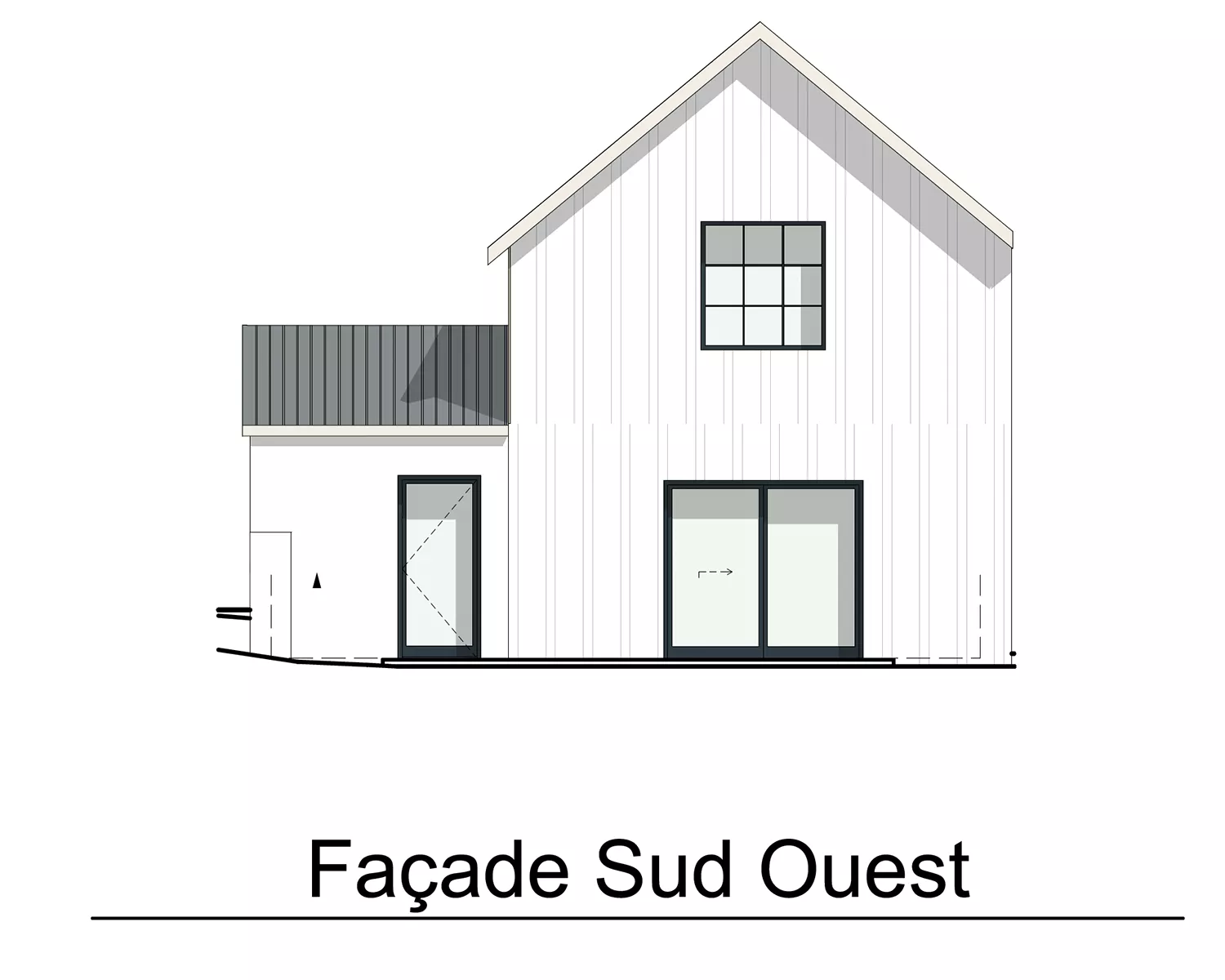 LOT 29 - FACADE SUD-OUEST