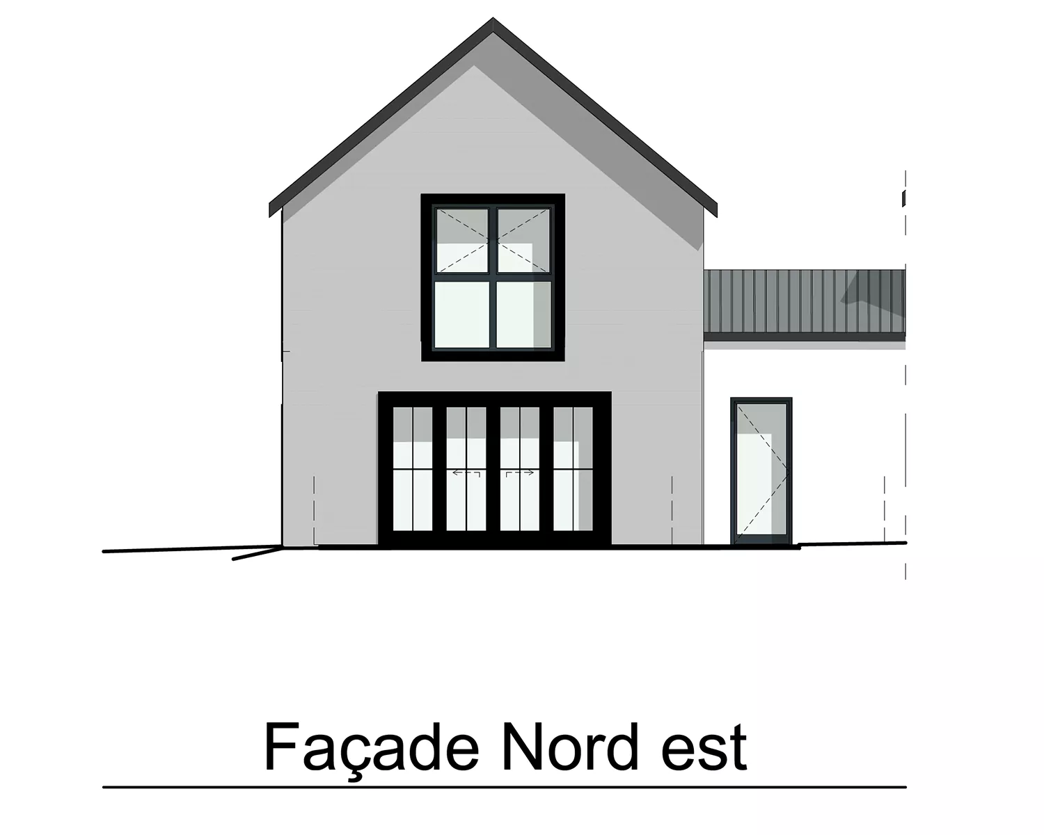 LOT 12 - FACADE NORD-EST