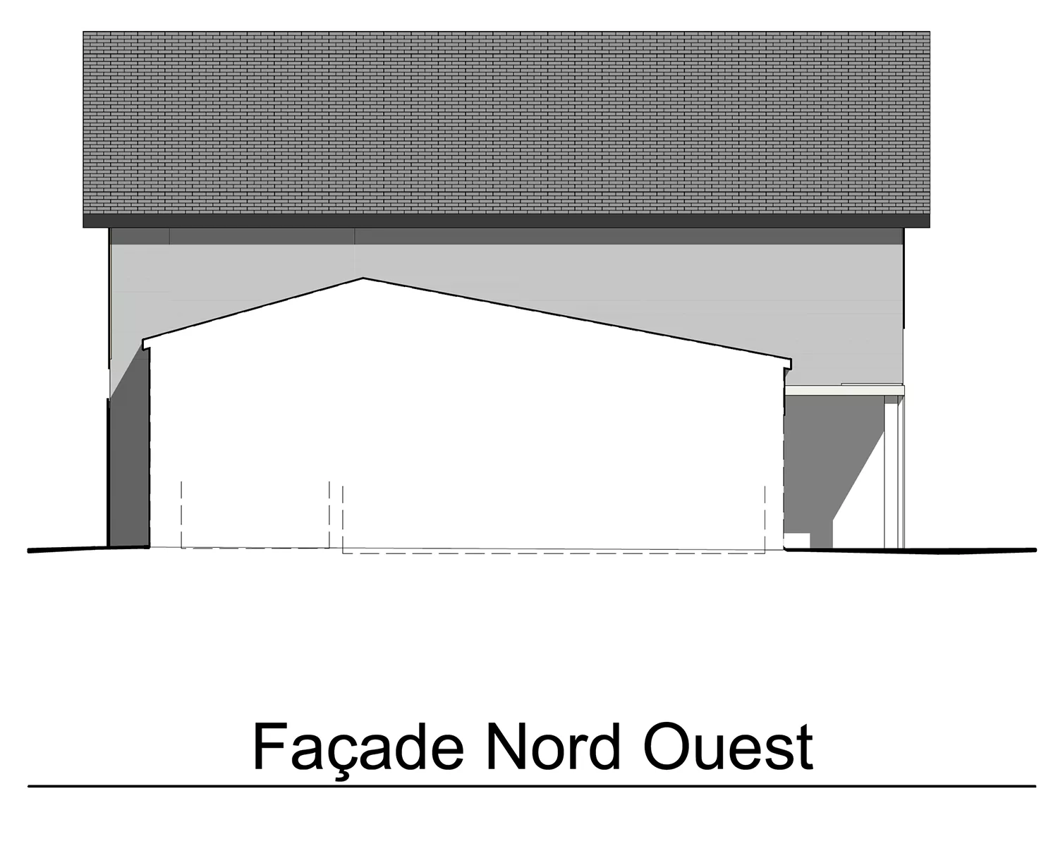 LOT 12 - FACADE NORD-OUEST